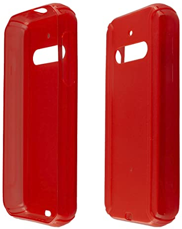 caseroxx Schutzhülle für Cat B40 in rot – Flexibles TPU-Case aus stoßfestem Gummi, passgenaue Handy-Tasche mit Kantenschutz & rutschfestem Grip