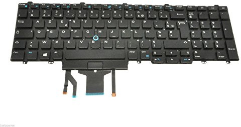 Dell Latitude E5550 E5570 5580 5590 Precsion 3510 7510 Clavier Rétroéclairé Français AZERTY WCKVN