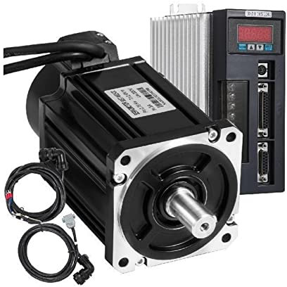 2,4 NM AC-Servomotor mit Treiber-Controller-Kit 750 W 3000 PRM 3 A-Spule aus reinem Kupfer for CNC-Mühlen-Gravur-Schneidemaschine