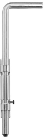 SOTECH Garten-Torriegel 320 mm Stahl verzinkt Ø 16 mm | Robuste Sicherheit für Ihr Gartentor Torfeststeller Gartentorfeststeller Riegelverschluß