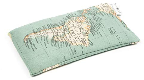 TERMOSAK Saco térmico de semillas de soja y lavanda, 23x14, cojín térmico microondas/congelador, compresa calor/frío, alta duración de producto. (003, 23x14)