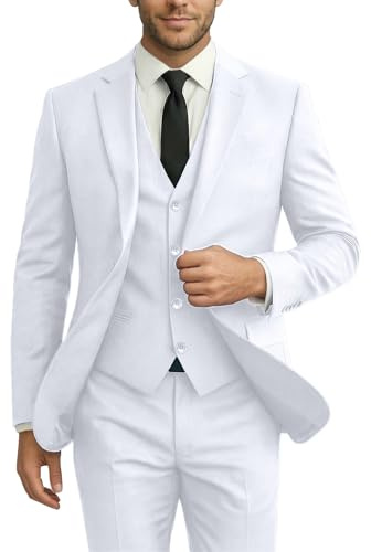 Ensemble 3 pièces pour Homme, ajusté, Costume de Mariage, Parrain de Mariage, Costume de Remise de diplôme, Smoking, Affaires, Formel, décontracté, Costume de marié, Veste, Pantalon