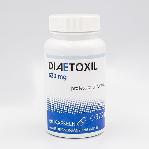 DIAETOXIL - Nahrungsergänzung mit Mineralstoffen zur Gewichtsverlust. 60 Kapseln.