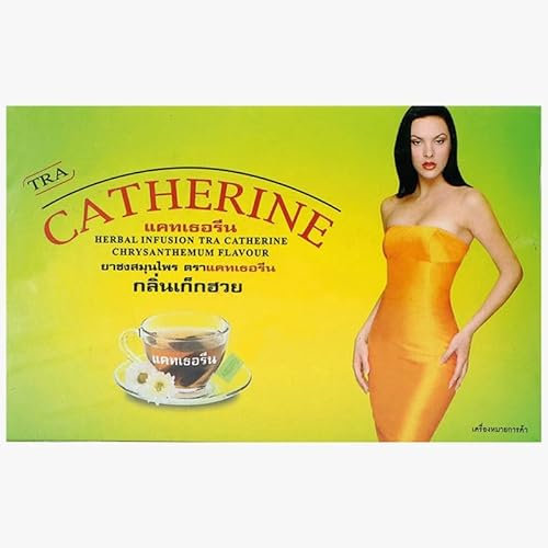 Thé Catherine minceur 32 sachets saveur Chrysanthème + Sticker marque Maolo