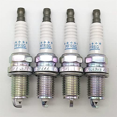 4 STÜCKE Platin Funkenstecker 22401AA 530 22401AA531 / Fit für Subaru Förster 2.0 1998-2007 Unimbreza 2.0 1998-2007 Legacy 2.0 1998-2003 Zündkerze Solides Terminal