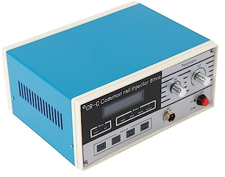 Common Rail Tester per iniettori CR-C per testare e riparare iniettori automobilistici, blu e bianco, 25 x 19 x 11 cm