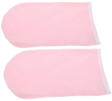 SAFIGLE Paraffinwachsabdeckungen für Hände 2 Stück Gewebehandschuhe zur Wärmehaltung Leichte Salonpflegehandschuhe für Professionelle Waxing Therapie im Spa