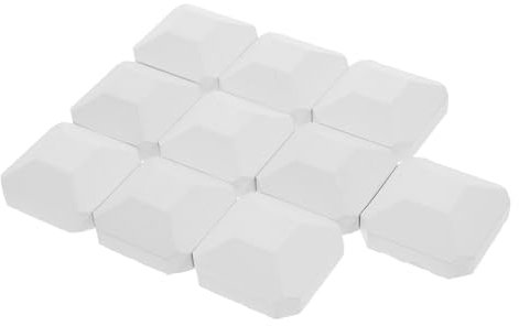UTHCLO 10stücke Cordierite Grill Briquettes Ersatzteile Hitzebeständig Selbstreinigend Für Gasgrill Und Kamin Einfach Zu Reinigen Vielseitig Einsetzbar Für Outdoor Bbq Und Camping