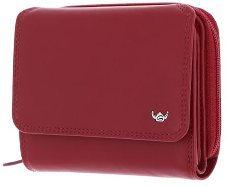 Golden Head Leder Geldbörse Polo RFID Protect RV-Börse 3316 Rot dunkelrot