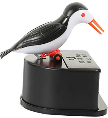 MAGICLULU Wattestäbchen 1 Satz Vogel- -Box aufbewahrungsbox vogel halter zahnstocherbox the office büro büro tragbar Tier schmücken Spender reisen Zahnstocherhalter Abs Wattestäbchenspender