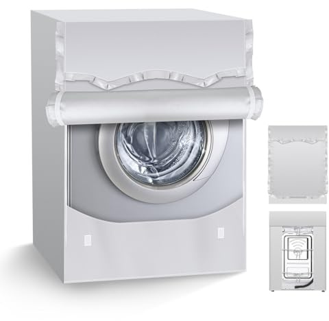 Abdeckung für Waschmaschine Innenbereich,Unterlegscheibe Staub Trockner Abdeckung,Wasserdicht Schützhülle für Waschmaschine und Trockner Tumble Abdeckung Staubdichtes