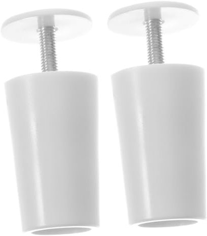 Garneck Curtain Stopper Window Shutter Stopper 2pcs White Roller Shutter Replacement Parts Safety Blind Stops for Home Repair Kit