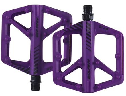 Pedales de bicicleta de montaña,Pedales de bicicleta - Plataforma ancha de bicicleta de montaña - Adaptadores profesionales de piezas de bicicleta con rodamientos sellados, accesorios para bicicletas