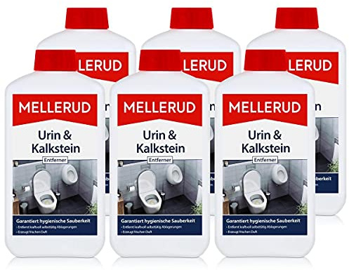 Mellerud Urin und Kalkstein Entferner 1L - Wirkt selbsttätig (6er Pack)