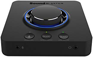 Sound Blaster X3 Hi-Res External USB DAC and Amp Sound Card with Super X-Fi Holographic Audio, 7.1 Discrete Surround and Dolby Digital Live with Line-in and Optical-out for PC and Mac