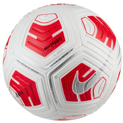Nike Strike Team 290G Ball CU8062-100, Unisex, Fußball, White/Red, 4