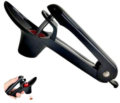 Nucleiser Cereza, MUNSKT Multi Cherry Stone Nucleiser, Oliva Picker Cereza Semilla Nucleiser, Portátil Multifunción Profesional Rápido de Acero Inoxidable Deshuesado Dispositivo para Espino Ce