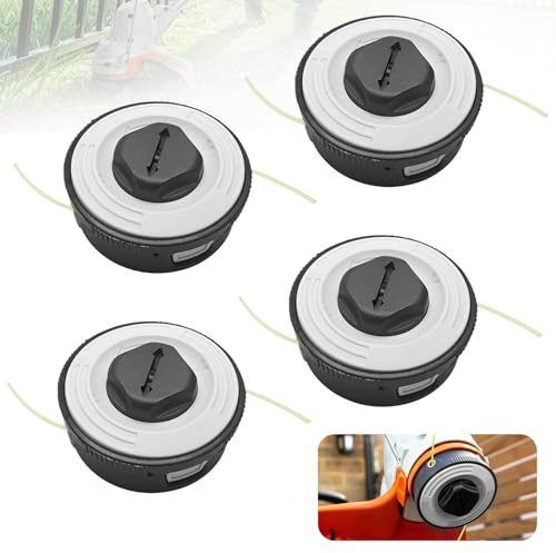 Tête Rechange pour Coupe-Herbe, Accessoires pour Coupe-Herbe pour Stihl C3-2 Tête Rechange pour Stihl FSA 57 FSE 52 FSA57 FSE52 (4 Pcs)