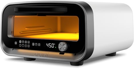 Ooni Volt 2 Electric Indoor Pizza Oven - Versatile Countertop Electric Indoor Oven, Cook 12 Inch Pizzas and More - Polar White