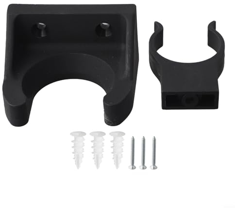 BlesConi Staffa di supporto da parete per tubo a vuoto V15 V11 V10 V8, archiviazione organizzata con design salvaspazio, foro grande 4 cm