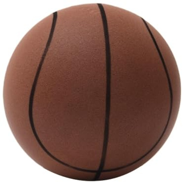 Generico Tyst Basketboll för inomhusvolleyboll | Skumbollsträningsboll | Krossbar basketboll med reducerat ljud för störningsfri inomhusträning