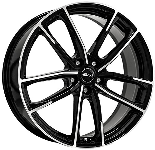 Brock B38 Alufelgen 8 x 18 5 x 105 ET38 Black Mirror