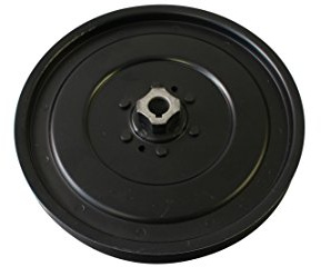 SECURA Getrieberiemenscheibe Ø213mm kompatibel mit Einhell TRM1100 Rasentraktor