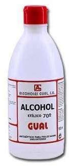Alcohol etílico 70º para desinfección de utensilios - 1000ml - 1000ml