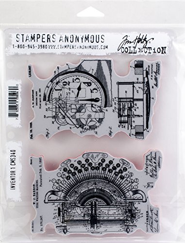 Stampers Anonymous 371336 Frischhalte-Stempel-Set Inventor 1, andere, Einheitsgröße