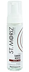 St Moriz Original Instant Clear Tanning Mousse in Medium bis Dark | Schnell trocknendes, veganes Kunstbräuner | Leuchtet in 1 Stunde, tiefes Leuchten nach 8 Stunden, dermatologisch getestet,