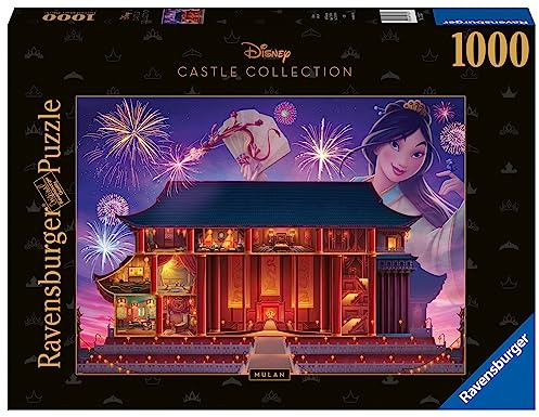 Ravensburger Puzzle 17332 - Mulan - 1000 Teile Disney Castle Collection Puzzle für Erwachsene und Kinder ab 14 Jahren