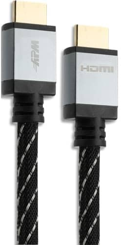apm Câble HDMI Certifié 2.1, 3M, Qualité Vidéo Ultra HD 8K@60Hz / 4K@120Hz, Ultra High Speed 48Gbps HEC, eArc, HDR, Dolby Atmos, Compatible avec TV PC Blu-ray Xbox PS4 PS5 Gaming, 590495