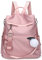 NICOLE & DORIS Zaino Borsa Donna Zaino Antifurto Grande Zainetto Leggera in Nylon Borsa Tracolla Zaino 2 in 1 Zaino da Viaggio per lo Shopping Rosa