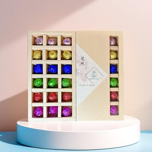 Coffret 18 boules de Fleurs à infuser