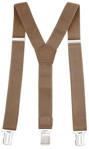 Glamexx24 Hosenträger für Herren Damen: Breit 4cm, Einstellbar und Elastisch Arbeitshose Hosenträger, Starken Metall Clip, Einheitsgröße für Männer und Frauen