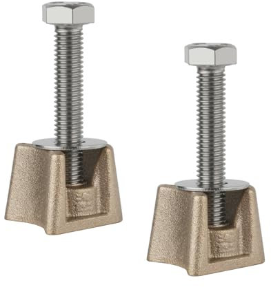 Perma-Cast PW4C 4 Wedge Hanover Style Anchors Bronze with Bolt PW-4C (2)