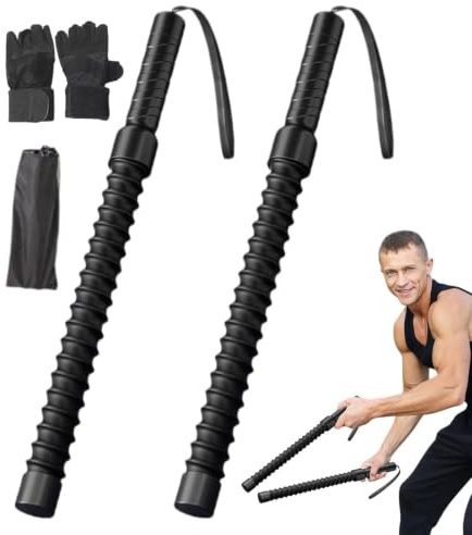 Battle Ropes Ohne Seil, 2 Pack Schwere Battle Ropes | Trainingsseile Seil Für Ganzkörpertrainingsgeräte, Effektive Gym Battle Rope Übungsseile Für Training, Boxen Und Training