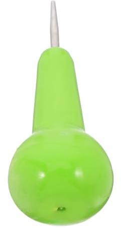VERDANVERSE Penna per Incidere in Braille Verde Portatile Design Ergonomico in Pp e Acciaio Inossidabile per Studenti Non Vedenti e Persone Cieche