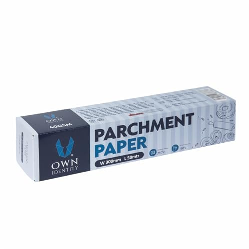 We Can Source It Ltd – 1 Roll 30cm x 50M Catering Parchment Paper – Non-Stick Greaseproof Baking Sheet for Cooking & Meal Prep – Disposable & Heat-Resistant Paper for Kitchens and Restaurants
