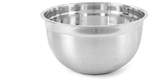 DRW Ensaladera Cuenco Bol de Acero Inoxidable Ø22 cm