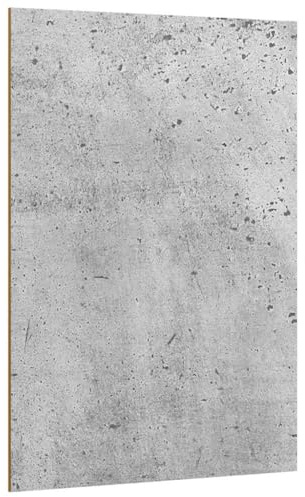 vidaXL Panneaux décoratifs 150 pcs Gris béton 15 x 21 x 0,27 cm, Chambre de création, Panneaux déco rectangulaires Modernes, Bois d'ingénierie, déco Pratique, Fournitures artistiques