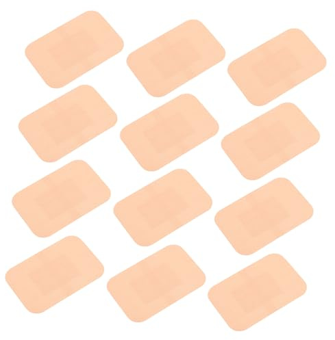 OATIPHO Parches Adhesivos Elásticos Cómodos para Heridas Marrones 20 Transpirables y Resistentes al Agua para Adultos y Bebés en Uso Diario