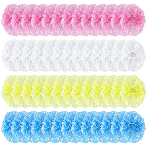 200 piezas protectores de oído cubierta de ducha transparente impermeable protección para tinte capilar ducha baño salón
