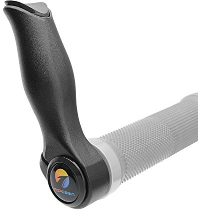 TOPCABIN 2PCS Handlebar End Grips for 20-23mm Handlebar Road Bike MTB Bicycle Aluminium Alloy