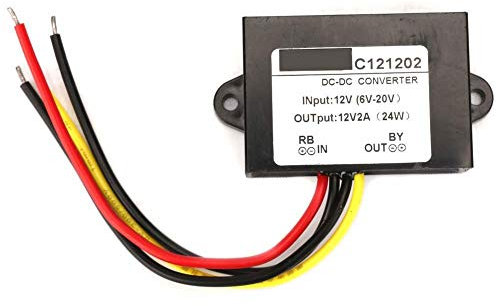 Step Up Down Converter, 6-20V to 12V Boost Voltage Regulator Module, High Stability Voltage Converter for Industry and Household Use(2A)