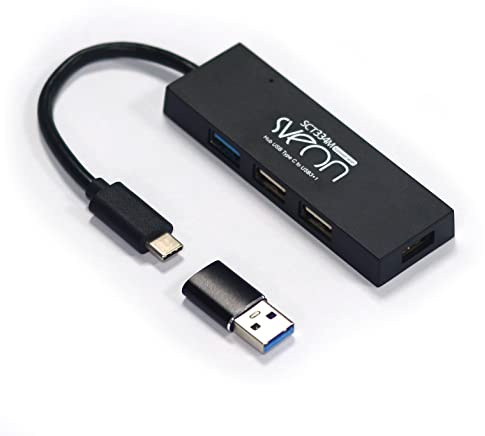 Sveon SCT334 - Hub USB Tipo C a Tipo A
