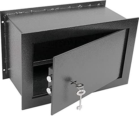 KIPPEN 10000A1 Einbau-Sicherheitstresor, Maße: 310 x 210 x 150 mm, Anthrazitgrau