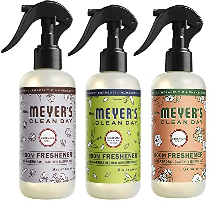 MRS. MEYER'S CLEAN DAY Room Freshener Variation Includes 1 Lemon Verbena, 1 Geranium, and 1 Lavender 3 ct.