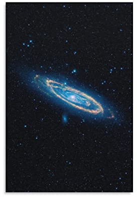 QITEX Bilder Wohnzimmer 40x60cm (Kein Rahmen) Universum Weltraum Astronomie Milchstraße Leinwand Poster Schlafzimmer Dekor Sport Landschaft Büroraum Dekor Leinwand Poster Wand Dekor