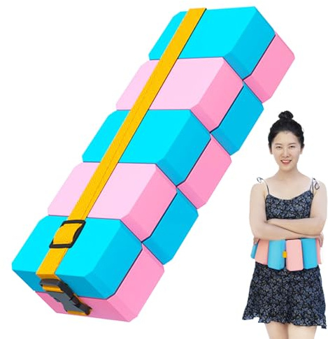 Ylnailky Ceinture Flottante de Natation – Aide à l'entraînement à la Natation – Ceinture d'aérobic réglable pour Exercices de Piscine, Aquatique, Jogging, Outils d'aide pour Hommes, Femmes,